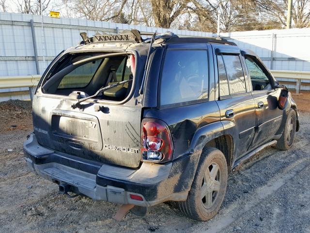 1GNDT13S622305495 - 2002 CHEVROLET TRAILBLAZE 黑色 照片 4