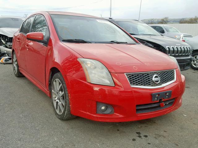 3N1CB61E37L713303 - 2007 NISSAN SENTRA SE- RED photo 1