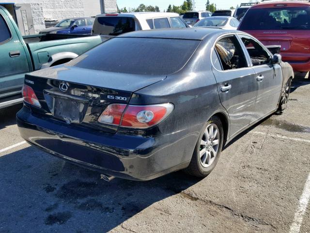 JTHBF30G825015145 - 2002 LEXUS ES 300 BLACK photo 4