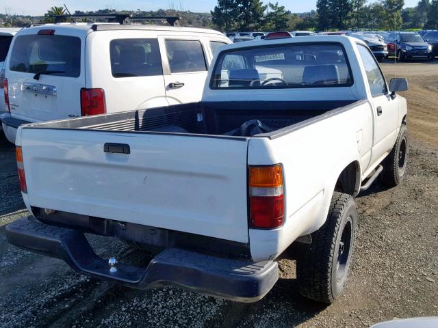 4TARN81A5RZ183365 - 1994 TOYOTA PICKUP 1/2 WHITE photo 4