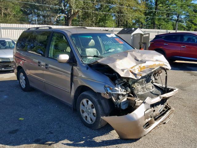 5FNRL18944B036644 - 2004 HONDA ODYSSEY EX TAN photo 1