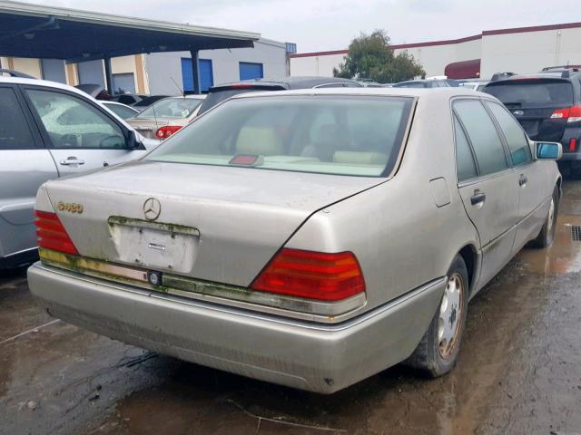 WDBGA43E1RA145838 - 1994 MERCEDES-BENZ S 420 GOLD photo 4