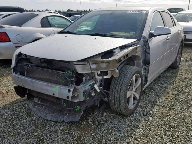 1G1ZC5E06CF110422 - 2012 CHEVROLET MALIBU 1LT 银色 照片 2