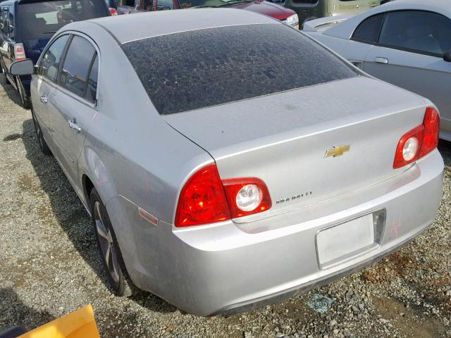 1G1ZC5E06CF110422 - 2012 CHEVROLET MALIBU 1LT 银色 照片 3