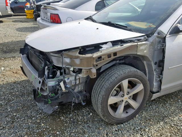1G1ZC5E06CF110422 - 2012 CHEVROLET MALIBU 1LT 银色 照片 9