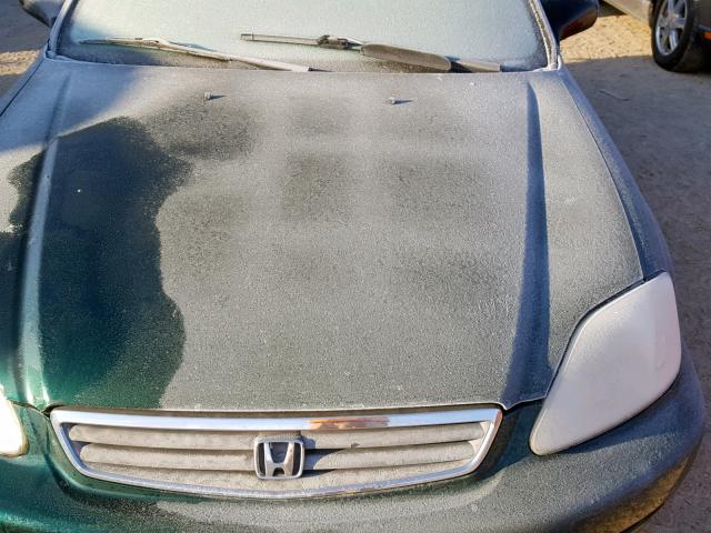 2HGEJ6615XH564126 - 1999 HONDA CIVIC BASE Yaşıl foto 7