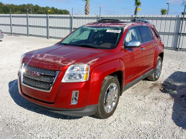 2GKFLTE39F6126691 - 2015 GMC TERRAIN SL RED photo 2