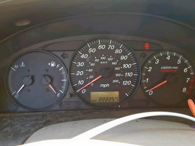 JM3LW28A130338040 - 2003 MAZDA MPV WAGON ნაცრისფერი ფოტო 8