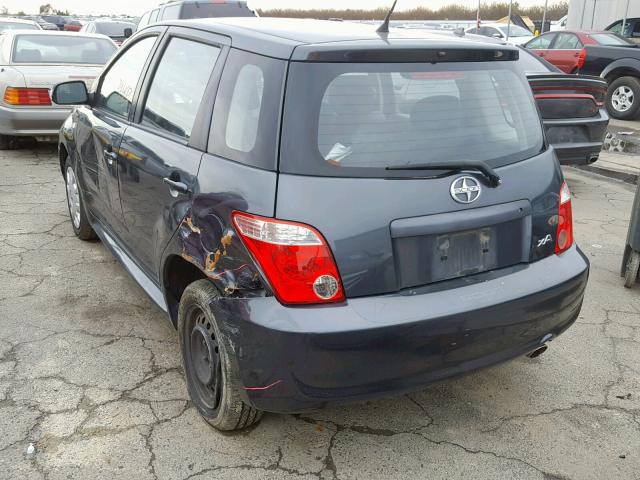 JTKKT624565018470 - 2006 TOYOTA SCION XA CHARCOAL photo 3