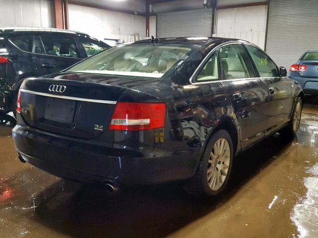 WAUDH74F38N016741 - 2008 AUDI A6 3.2 QUA BLACK photo 4