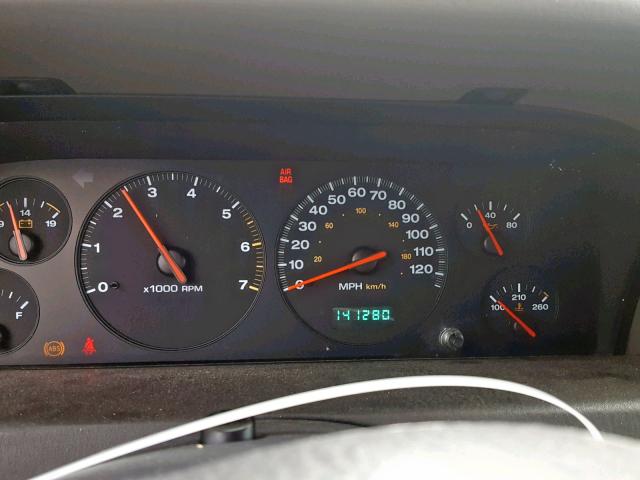 1J4GX48S61C705225 - 2001 JEEP GRAND CHER BLUE photo 8