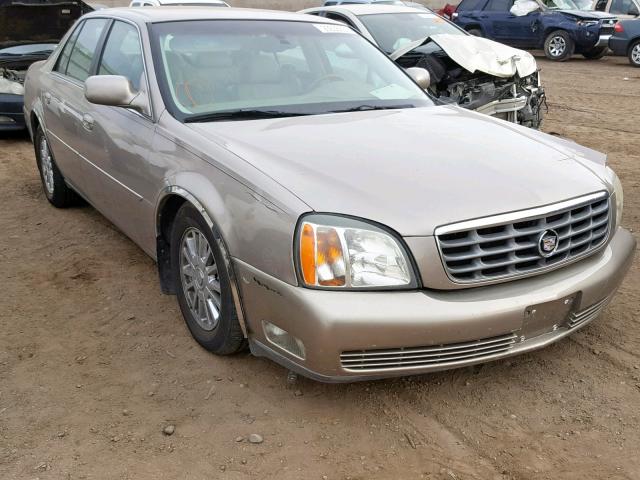 1G6KE54Y14U120513 - 2004 CADILLAC DEVILLE DH GOLD photo 1