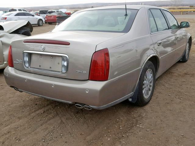 1G6KE54Y14U120513 - 2004 CADILLAC DEVILLE DH GOLD photo 4