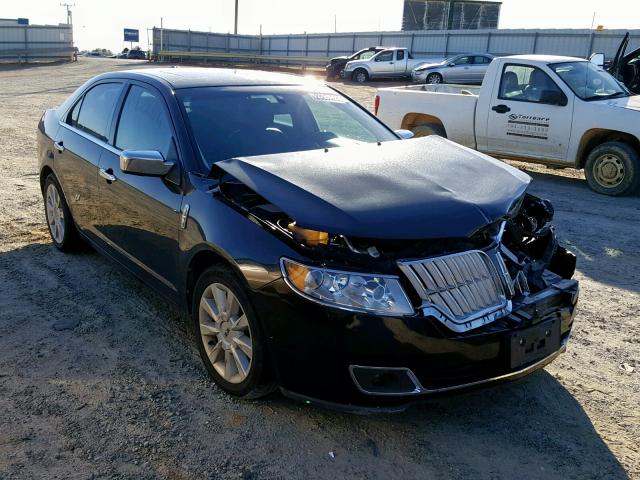 3LNHL2JC2CR810941 - 2012 LINCOLN MKZ BLACK photo 1