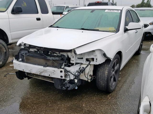 1G1ZC5E08CF104119 - 2012 CHEVROLET MALIBU 1LT თეთრი ფოტო 2