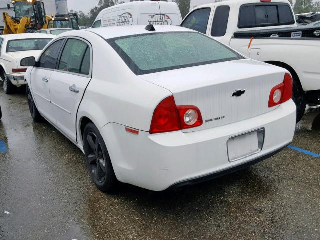 1G1ZC5E08CF104119 - 2012 CHEVROLET MALIBU 1LT თეთრი ფოტო 3