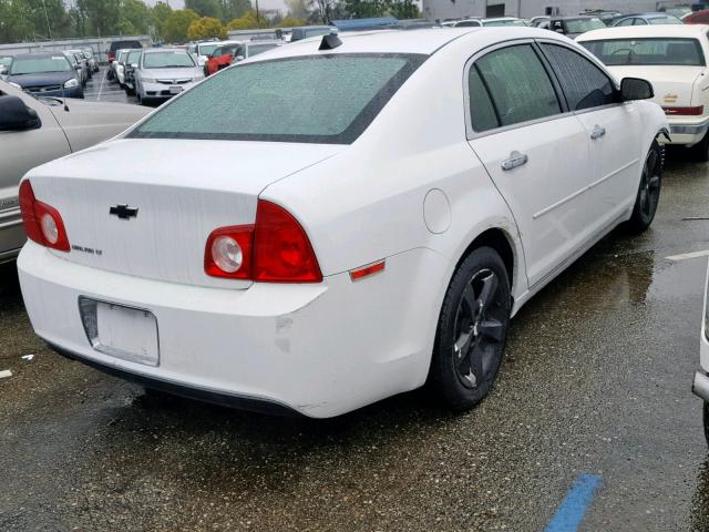 1G1ZC5E08CF104119 - 2012 CHEVROLET MALIBU 1LT თეთრი ფოტო 4