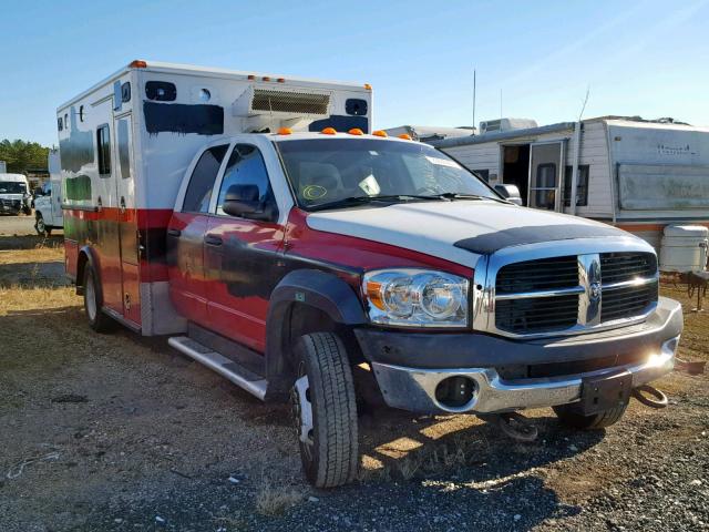 3D6WC6GL0AG117752 - 2010 DODGE RAM 4500 S RED photo 1