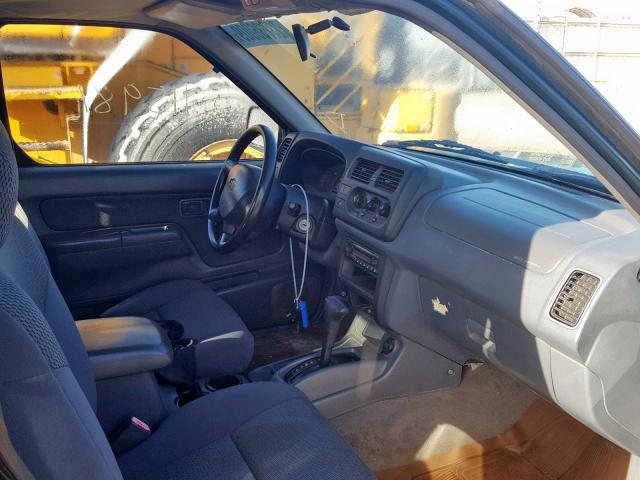 1N6ED27TX1C375994 - 2001 NISSAN FRONTIER C GREEN photo 5