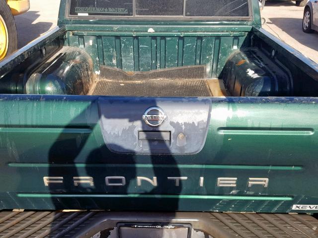 1N6ED27TX1C375994 - 2001 NISSAN FRONTIER C GREEN photo 6