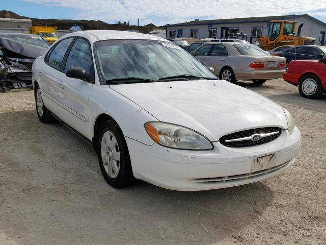 1FAFP52253G205316 - 2003 FORD TAURUS LX WHITE photo 1