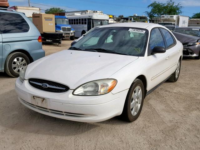 1FAFP52253G205316 - 2003 FORD TAURUS LX WHITE photo 2