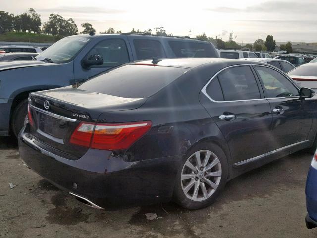 JTHBL1EF4A5093904 - 2010 LEXUS LS 460 黑色 照片 4