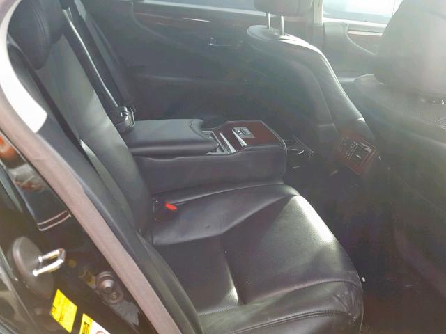 JTHBL1EF4A5093904 - 2010 LEXUS LS 460 黑色 照片 6