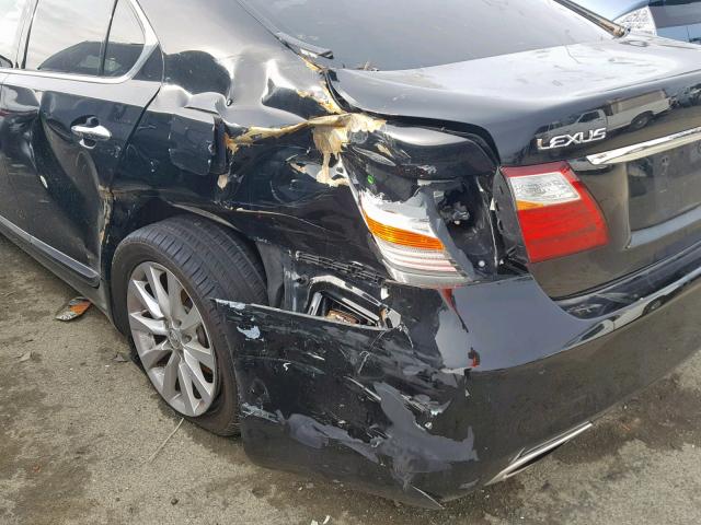 JTHBL1EF4A5093904 - 2010 LEXUS LS 460 黑色 照片 9