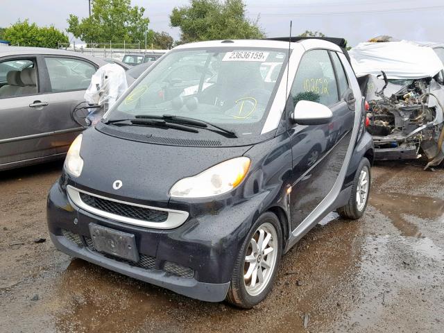 WMEEK31X98K168315 - 2008 SMART FORTWO PAS TWO TONE photo 2