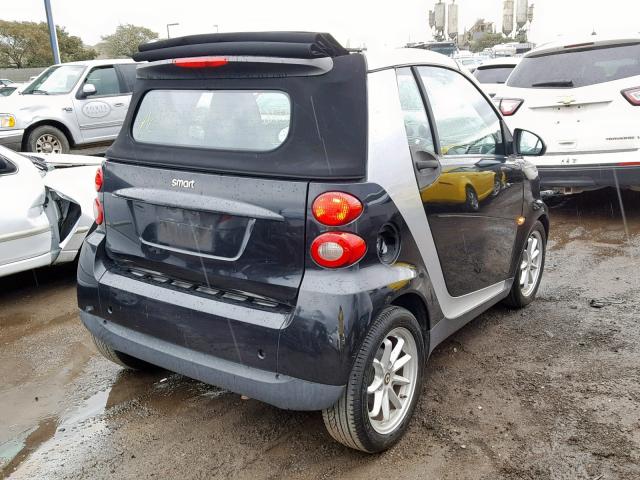 WMEEK31X98K168315 - 2008 SMART FORTWO PAS TWO TONE photo 4