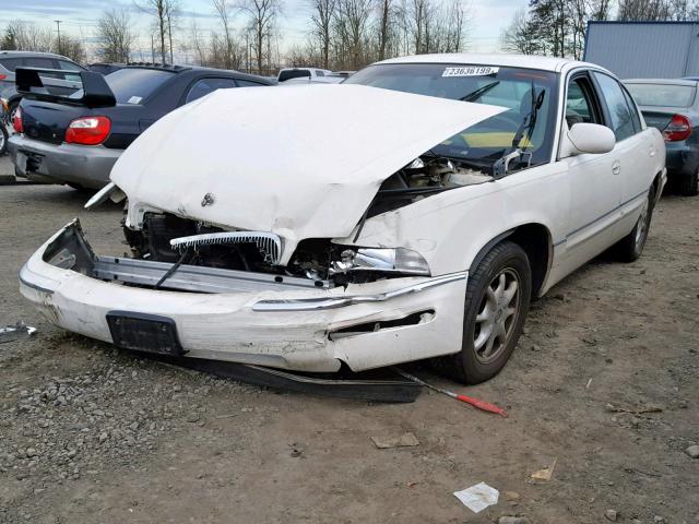 1G4CW54K414221546 - 2001 BUICK PARK AVENU WHITE photo 2