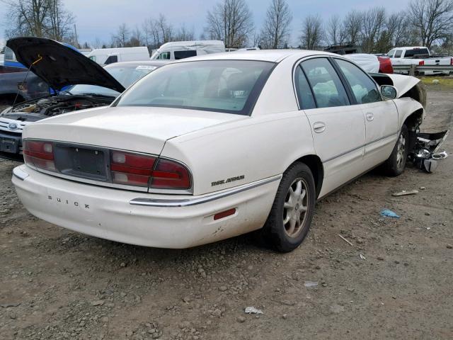 1G4CW54K414221546 - 2001 BUICK PARK AVENU WHITE photo 4