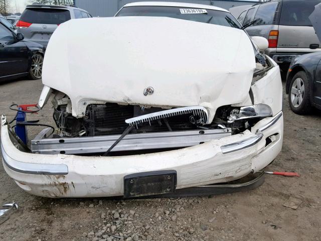 1G4CW54K414221546 - 2001 BUICK PARK AVENU WHITE photo 7