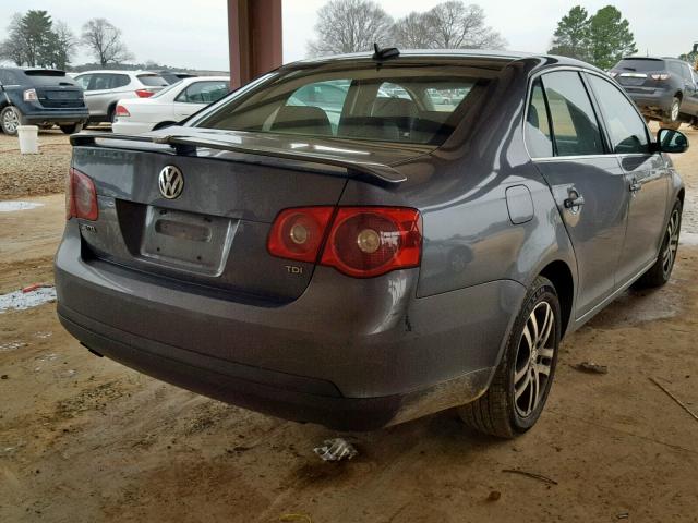 3VWST71K46M649361 - 2006 VOLKSWAGEN JETTA TDI GRAY photo 4