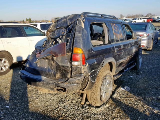 JA4LS21H83J007553 - 2003 MITSUBISHI MONTERO SP BLUE photo 4