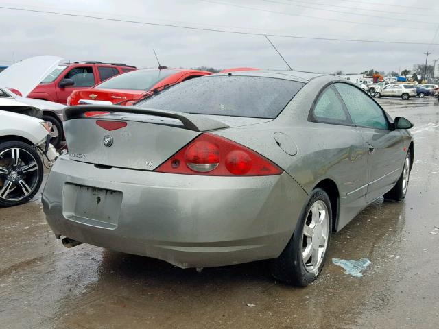 1ZWFT61L0X5681862 - 1999 MERCURY COUGAR V6 GRAY photo 4