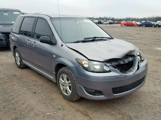 JM3LW28A550535716 - 2005 MAZDA MPV WAGON SILVER photo 1