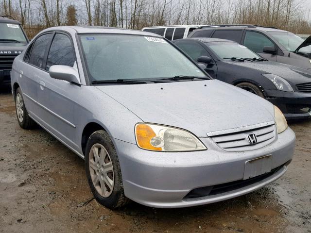 2HGES26773H507883 - 2003 HONDA CIVIC EX SILVER photo 1