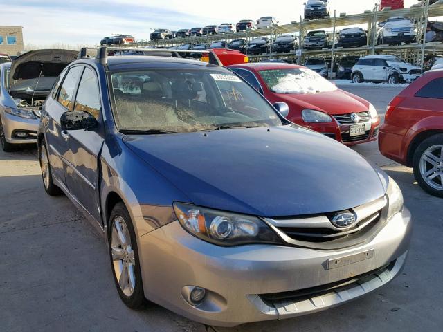 JF1GH6D62BH821295 - 2011 SUBARU IMPREZA OU BLUE photo 1