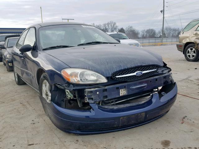 1FAFP56S3YA125193 - 2000 FORD TAURUS SEL BLUE photo 1