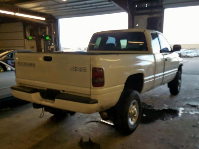 3B7KF2363YG107294 - 2000 DODGE RAM 2500 WHITE photo 4