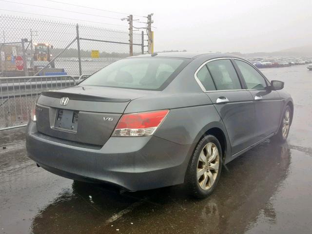 1HGCP36868A052005 - 2008 HONDA ACCORD EXL 灰色 照片 4