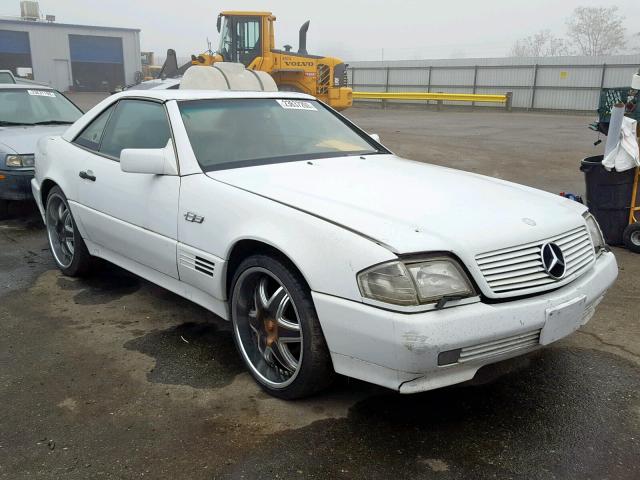 WDBFA66E1NF038711 - 1992 MERCEDES-BENZ 500 SL WHITE photo 1