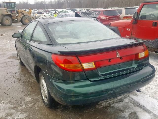 1G8ZH1274VZ162498 - 1997 SATURN SC2 GREEN photo 3