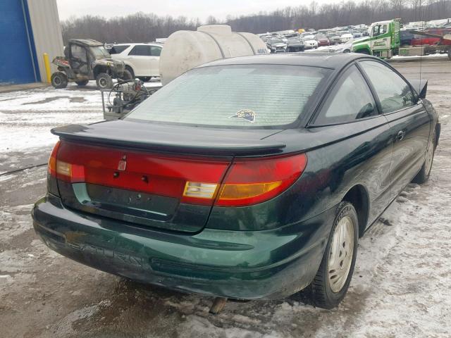 1G8ZH1274VZ162498 - 1997 SATURN SC2 GREEN photo 4