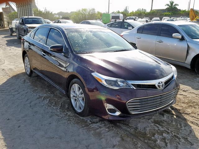 4T1BK1EB0FU167149 - 2015 TOYOTA AVALON XLE BURGUNDY photo 1