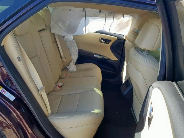 4T1BK1EB0FU167149 - 2015 TOYOTA AVALON XLE BURGUNDY photo 6