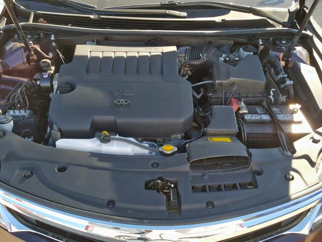 4T1BK1EB0FU167149 - 2015 TOYOTA AVALON XLE BURGUNDY photo 7