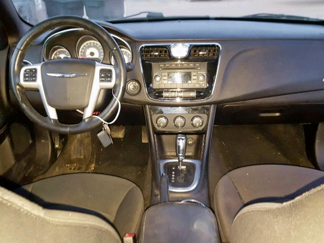 1C3CCBBB6CN287905 - 2012 CHRYSLER 200 TOURIN GRAY photo 9